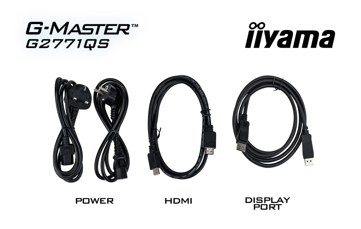 Ecran PC Gamer - IIYAMA - 27 - WQHD - 200Hz - Dalle Fast IPS - 0.5ms - G-Master Red Eagle G2771QS-B1