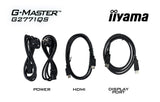 Ecran PC Gamer - IIYAMA - 27 - WQHD - 200Hz - Dalle Fast IPS - 0.5ms - G-Master Red Eagle G2771QS-B1