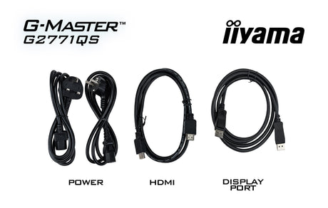 Ecran PC Gamer - IIYAMA - 27 - WQHD - 200Hz - Dalle Fast IPS - 0.5ms - G-Master Red Eagle G2771QS-B1