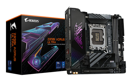 Carte mere - GIGABYTE - Z890I AORUS ULTRA - Format Mini-ITX - Chipset Intel Z890 - WiFi 7 intégré