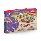 Grand Manege Equestre, Coffret figurine et accessoires, Schleich 42639 Horse Club, Pour enfant des 5 ans