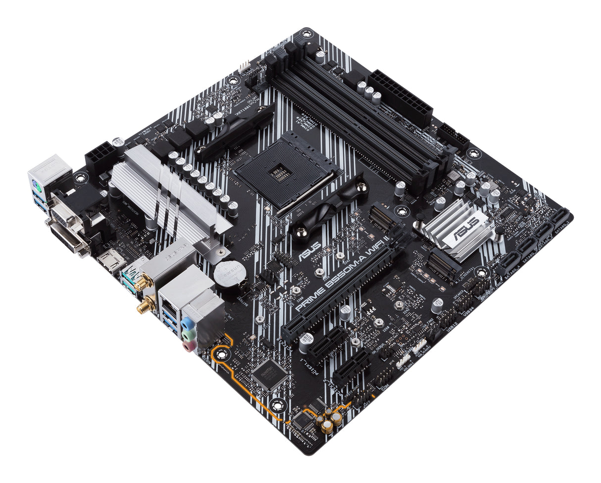 Carte mere - ASUS - PRIME B550M-A WIFI II - AMD B550 - Emplacement AM4 micro ATX
