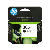 HP 305XL Cartouche d'encre noire grande capacité authentique (3YM62AE) pour DeskJet 2300/2700/2810/Plus4100/4200, Envy 6000/Pro 6400