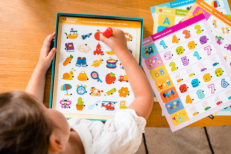 Jeu éducatif électronique - NATHAN - Electro Lettres et Chiffres - Pour enfants de 3 ans et plus - Multicolore