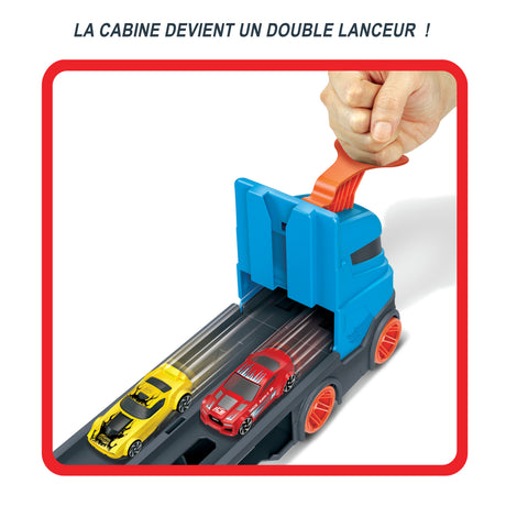 Hot Wheels - Super transporteur extensible - Circuit / Petite voiture - Des 4 ans GVG37