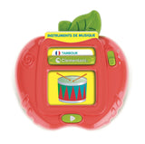 CLEMENTONI - Mes 100 premiers mots Bilingue - Jouets éducatifs - 2 modes de jeux : Quiz et découverte - Sons et comptines