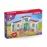 Centre Équestre, coffret figurines avec 75 éléments inclus dont 1 cheval, des 5 ans, schleich 72222 Horse club