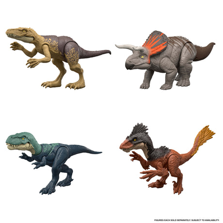 Jurassic World - Attaque Surprise - Figurine de dinosaure articulée - JGB77