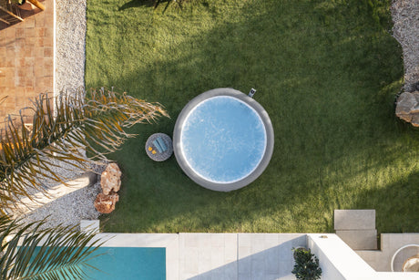 Spa gonflable BESTWAY - Lay-Z-Spa Hawaii - 236 x 71 cm - 4 a 8 places - Rond (Livré avec couverture, cartouche et diffuseur)