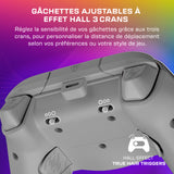 TURTLE BEACH Manette de jeu - Xbox Series X|S, Xbox One et PC - Afterglow Wave - RGB Filaire Gris