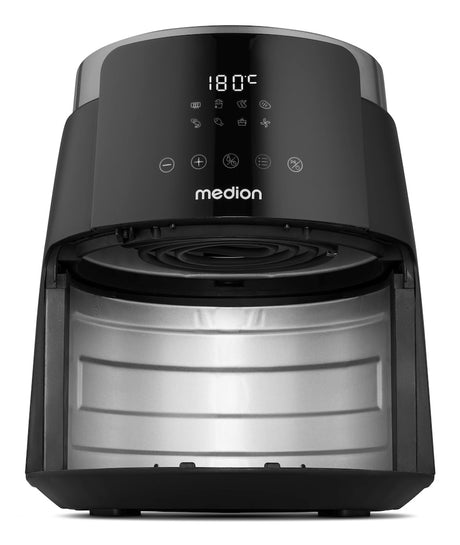 Friteuse a air chaud - MEDION - MD13030 - 4,7 L - Digitale - 1500 W - Noir