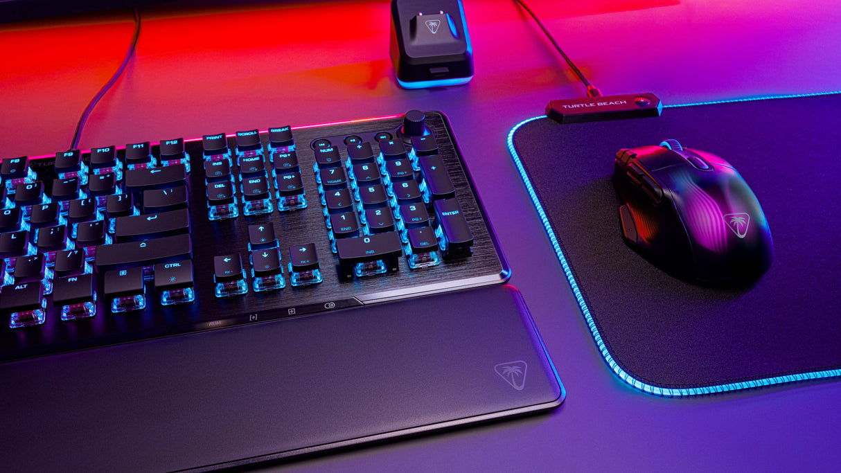 Clavier gaming PC mécanique - TURTLE BEACH - Vulcan II - Noir
