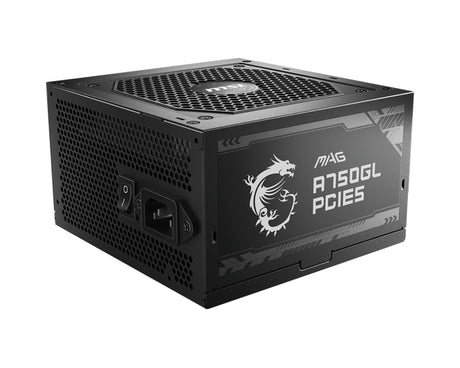 Alimentation ATX MSI Mag A750GL PCIe5 - 750W (Noir)