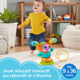Fisher-Price-Mon Petit DJ, jouet d'éveil musical, version française HJP88