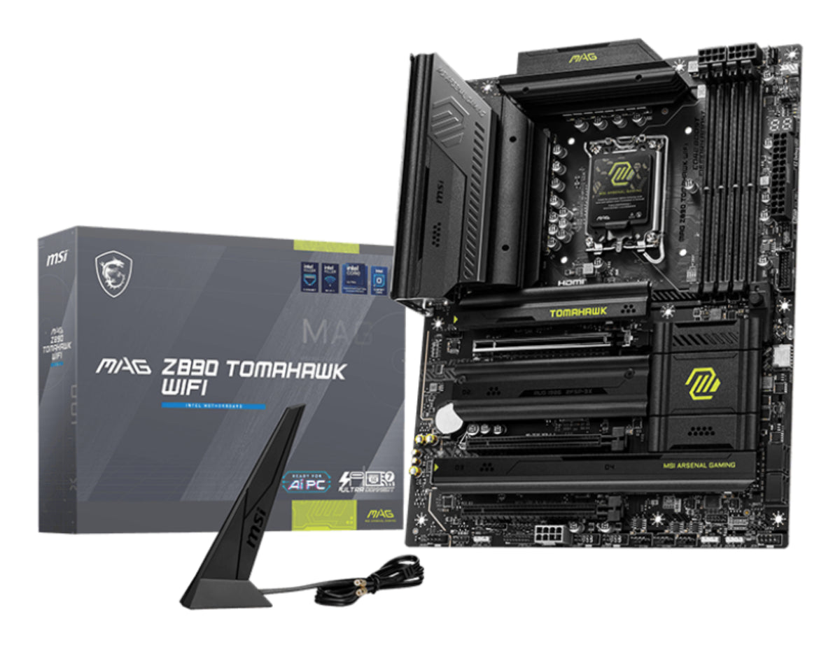Carte mere - MSI - MAG Z890 TOMAHAWK WIFI - Wi-Fi 7, 5G LAN, Thunderbolt, PCIe 5.0, Intel Core Ultra