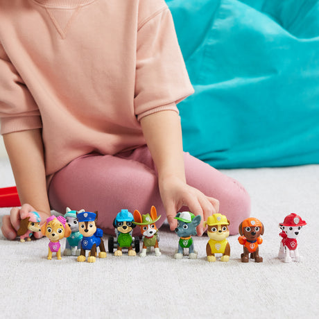 Coffret 10 figurines Pat' Patrouille 10eme anniversaire - PAW PATROL