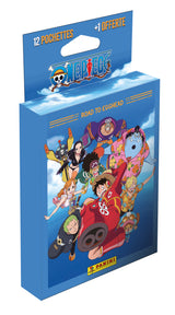Blister - PANINI - ONE PIECE ROAD TO EGGHEAD - 12 pochettes + 1 offerte - 65 cartes