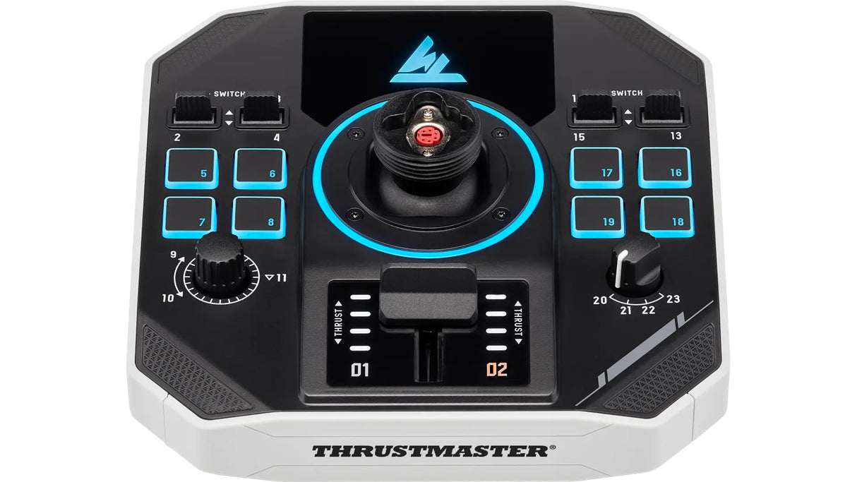 Joystick spatial - THRUSTMASTER - Sol-R 2 HOSAS Space Sim Duo - Ambidextre - 88 boutons - Technologie H.E.A.R.T. 16 bits
