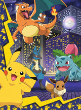 Puzzle 150 pieces La ville des Pokémon, Pokémon, Pour enfant, a partir de 7 ans, Nathan, 086189