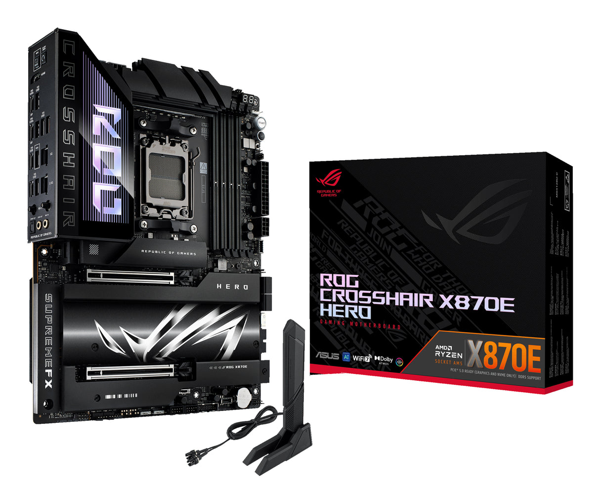 Carte mere - ASUS - CROSSHAIR X870E HERO