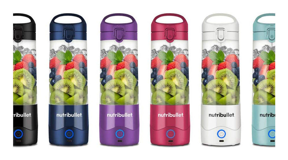 Blender portable - NUTRIBULLET - NBP003B - 100 W - 475 ml - Sans BPA - Noir