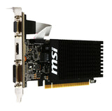 Carte Graphique Nvidia MSI GeForce GT710 2GD3H 2Go LP (Low Profile Passive)