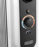 Radiateur bain d'huile - DELONGHI - 1500 W - Jusqu'a 45 m2 - Mobile - Fonction anti-gel - Gris