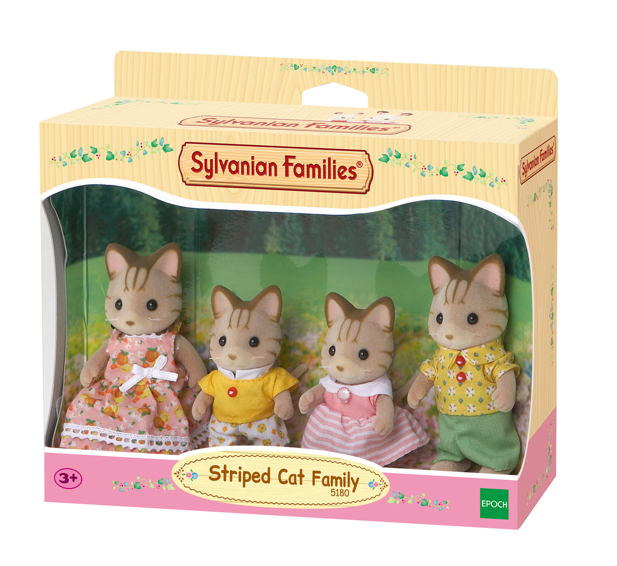 La famille Chat Tigré - Sylvanian Families - 5180