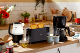 Grille-pain - PHILIPS - HD2590/90 - Collection Daily petit déjeuner - 1 fente longue - 830W - Noir