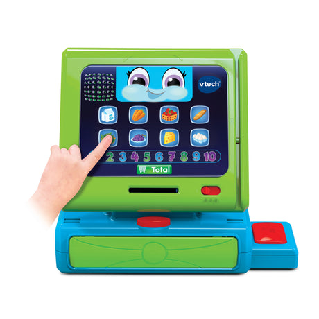 VTECH - 1,2,3 Imite-Moi - Caisse Enregistreuse Interactive Maxi Shopping - Jouet d'Imitation Enfant