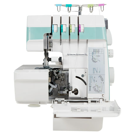 Surjeteuse - MEDION - SO 90 - 91W - Type d'aiguille 11, 14, 16 - 1200 tr/min - LED - Turquoise