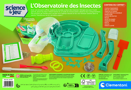 L'observatoire des insectes - Clementoni - Science & Jeu - Jeux Scientifiques