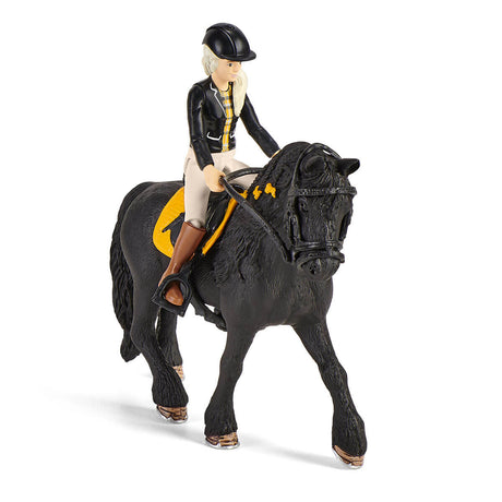Box avec Tori et Princess, Extension pour écurie schleich avec 26 éléments inclus dont 1 cheval schleich, coffret figurines pour