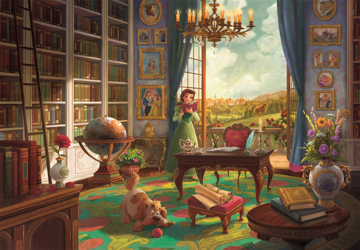 CLEMENTONI - Ever After - Puzzles 500 pieces - Disney Princesses - Belle