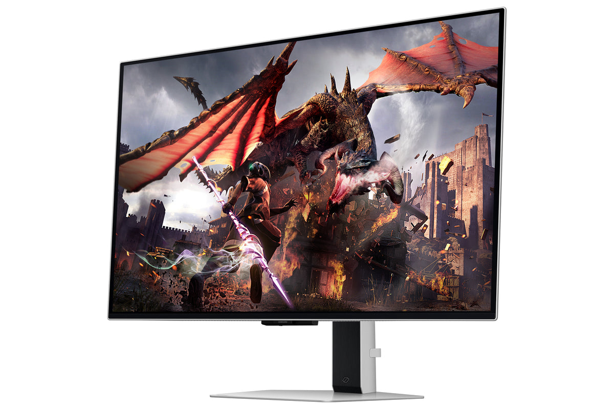 Ecran PC Gamer - SAMSUNG - 32'' - 4K UHD - 240Hz - Dalle OLED - 0,03ms - Ajustable en hauteur - Odyssey OLED G8 G80SD