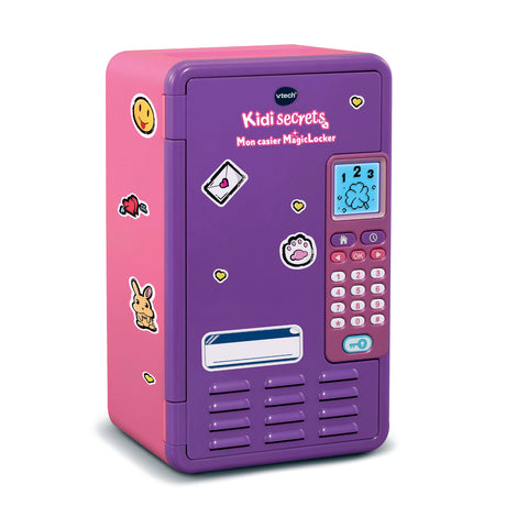 Casier MagicLocker VTECH KidiSecrets rose - 6-12 ans - Code secret a 6 chiffres