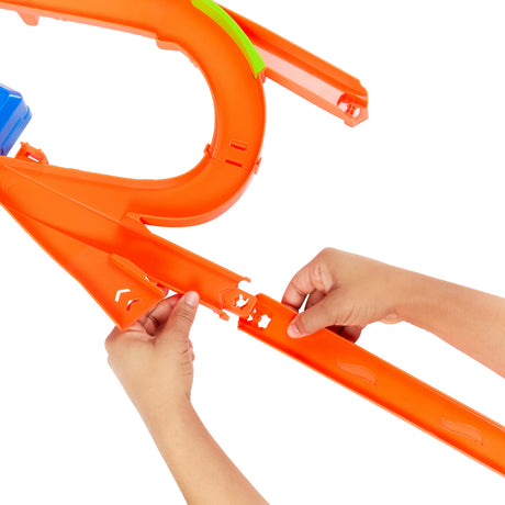 Hot Wheels - Piste Multi Crash - Coffret propulseur motorisé et voiture - Hot Wheels - JFD12