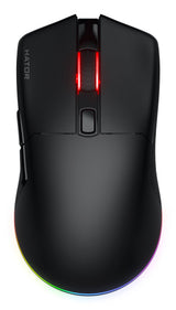 Souris sans fil Gamer Hator Pulsar 3 RGB (Noir)