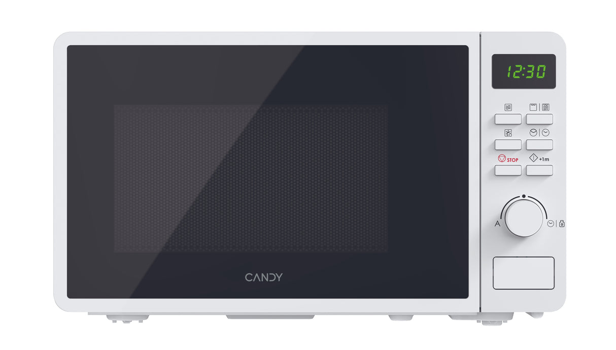 Micro-ondes Gril - CANDY CMGA20SDLWLI  Idea - 20L - MO : 700W - Gril : 800W - UI digitale - 5 niveaux de puissance - Blanc