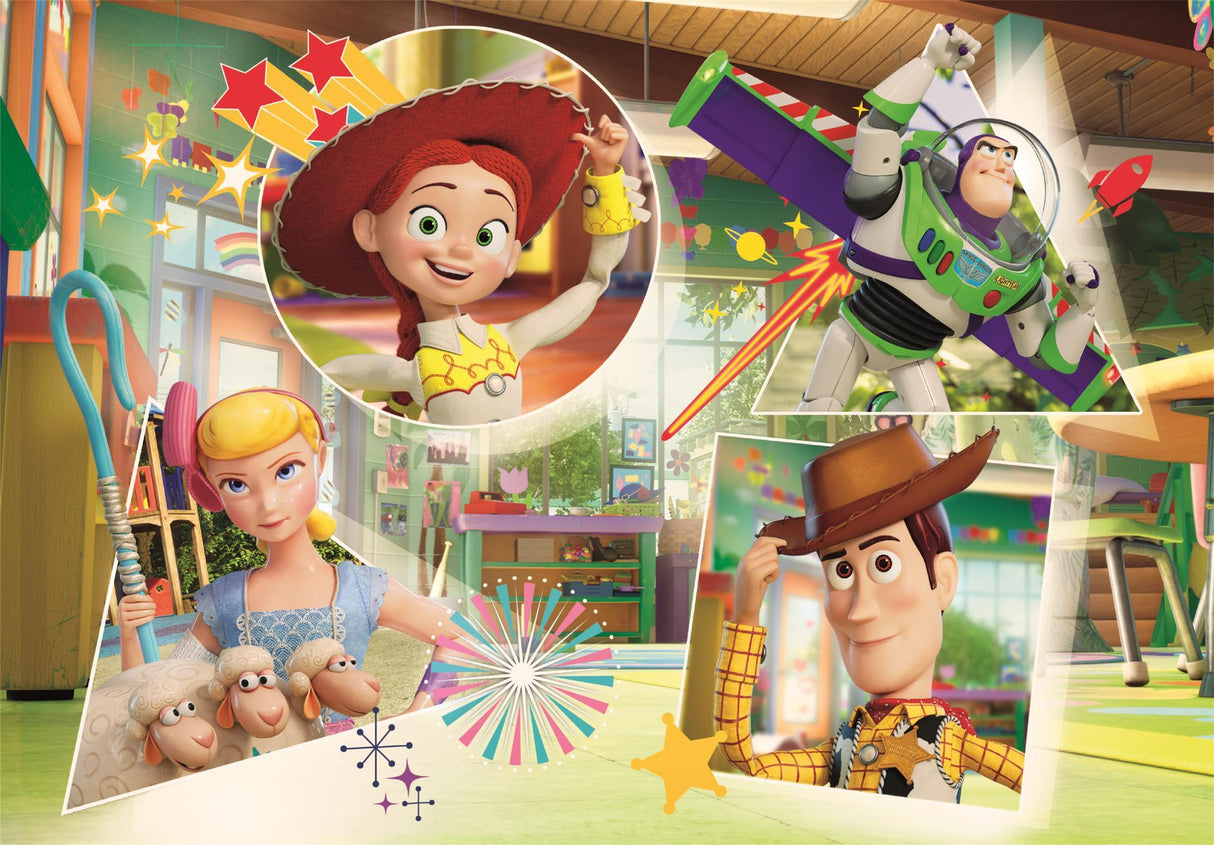 CLEMENTONI - 104 pieces Super - Toy Story