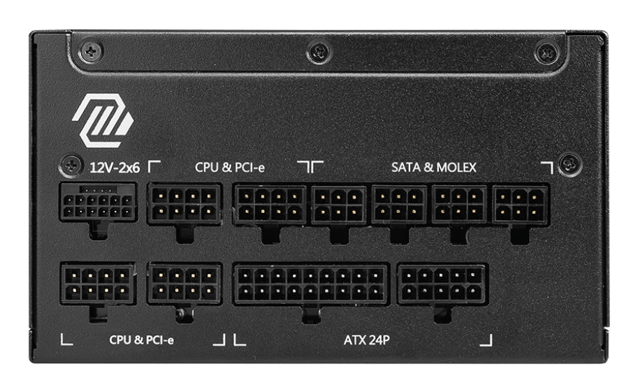 Alimentation ATX MSI Mag A1000GL PCIe5 - 1000W (Noir)