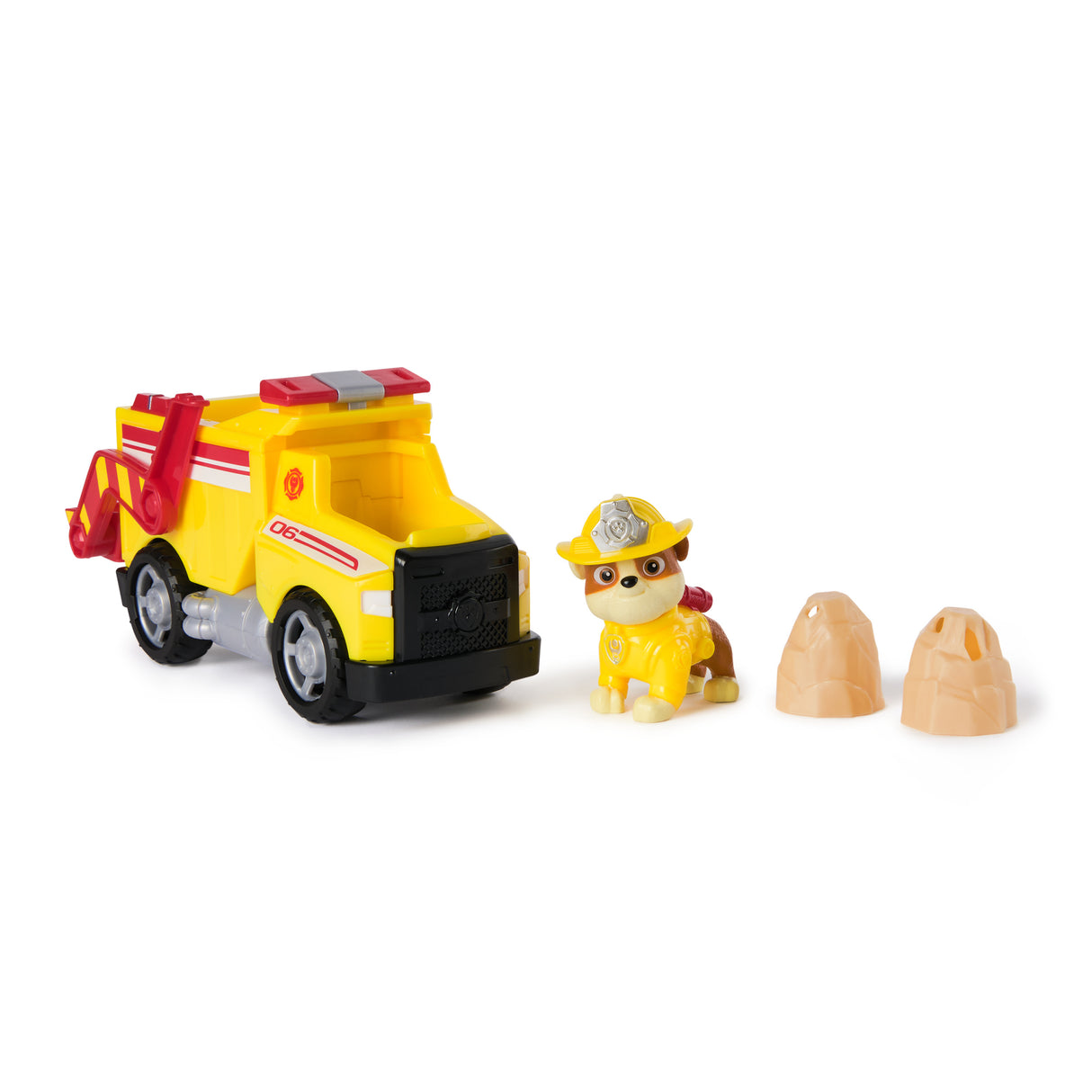 Figurine Rubben - Véhicules + 2 projectiles - des 3 ans - Fire Rescue - La Pat'Patrouille