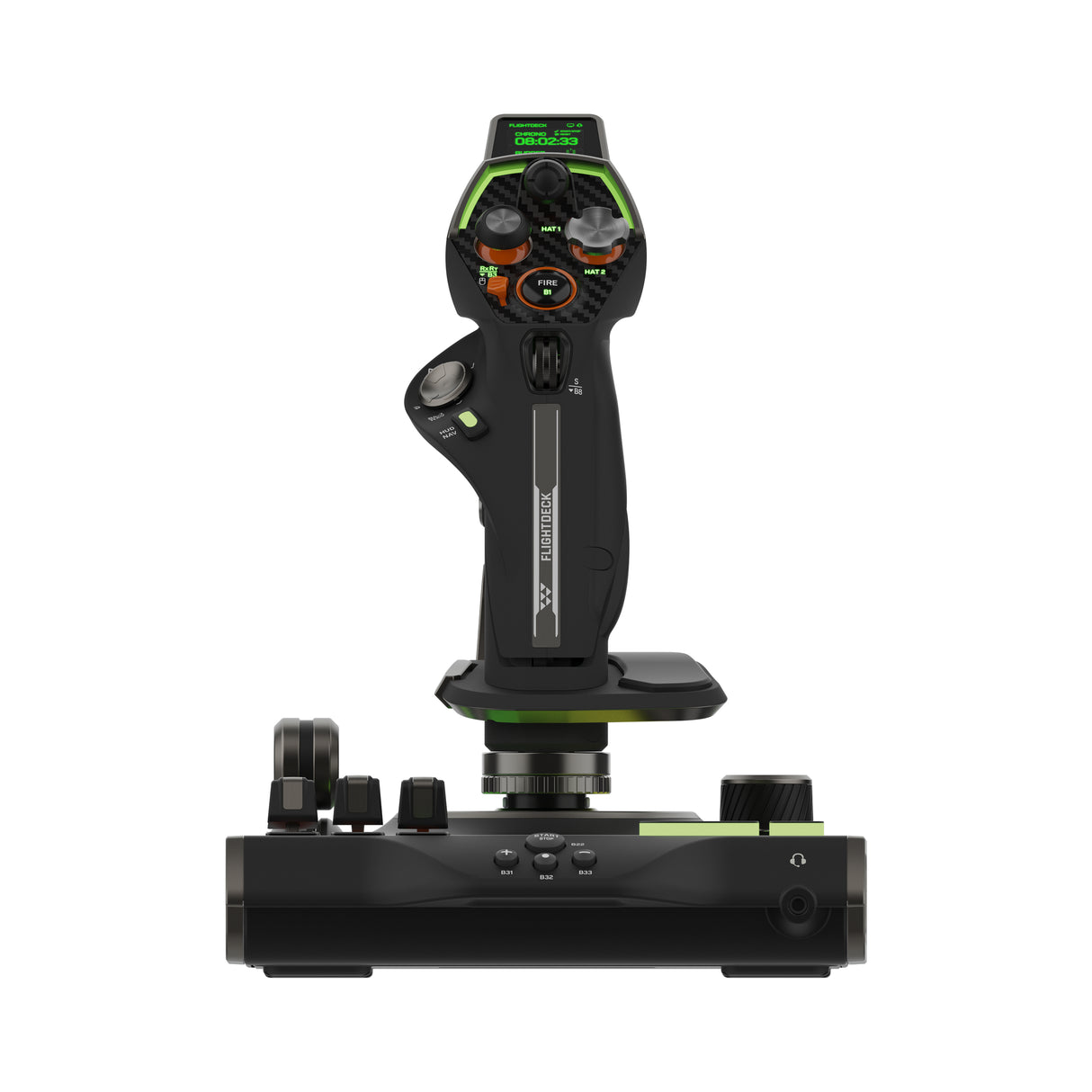 Systeme de simulation HOTAS premium - TURTLE BEACH - VelocityOne™ Flightdeck - Pour PC Windows 10 et 11