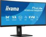 Ecran incurvé 34" Iiyama ProLite XCB3497WQSNP-B1 UWQHD 120Hz (Noir)