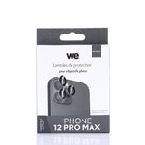 WE Lentilles de protection pour objectifs d'appareil photo iPhone 12 PRO MAX tra