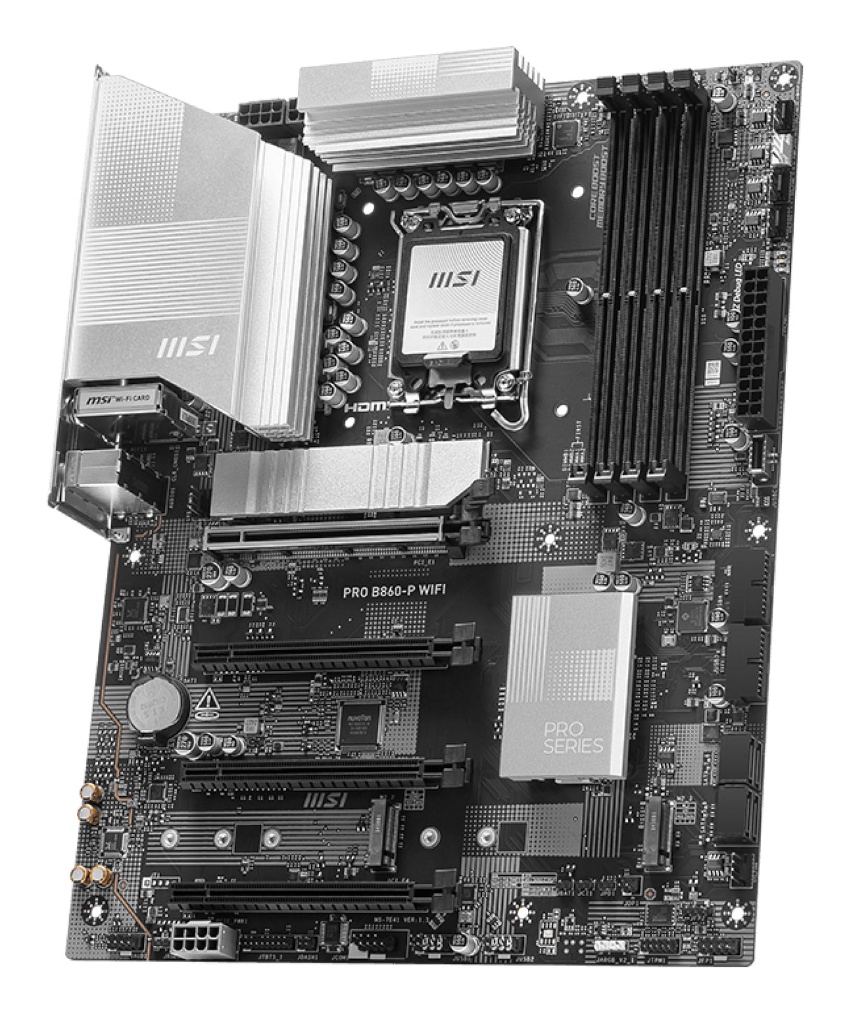 Carte mere - MSI - PRO B860-P WIFI - LGA 1851 - DDR5-SDRAM - Wi-Fi 7 - ATX
