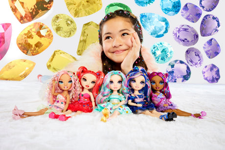 Rainbow High - Poupée Mannequin Be Dazzling - Adeline Rose - 28 cm - Pierres précieuses scintillantes et accessoires inclus