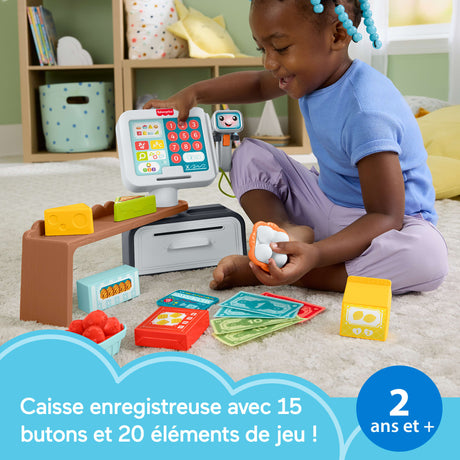 Fisher-Price - Ma Super Caisse Enregistreuse Rires et Éveil - Fisher-Price - JGW97