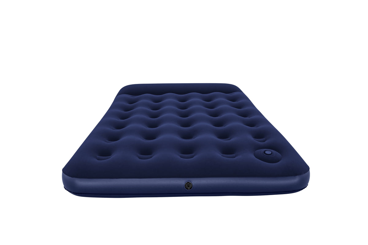 Matelas gonflable camping - BESTWAY - 67225 - 2 places - 1,91m x 1,37m x 22cm - Avec pompe a pied intégrée