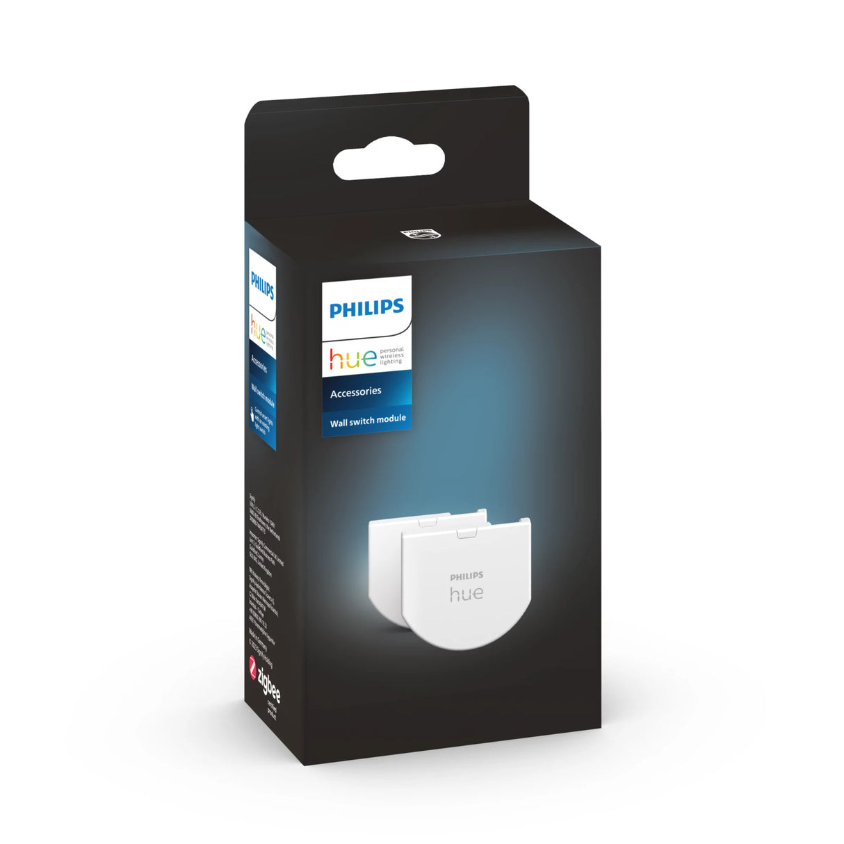 Module d'interrupteur mural - PHILIPS HUE - Pack de 2 - Blanc - Compatible Alexa - Intérieur